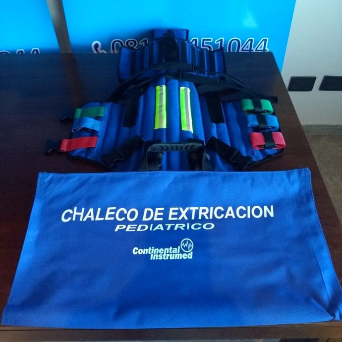 Chaleco de Extricacion Pediatrico utilizado