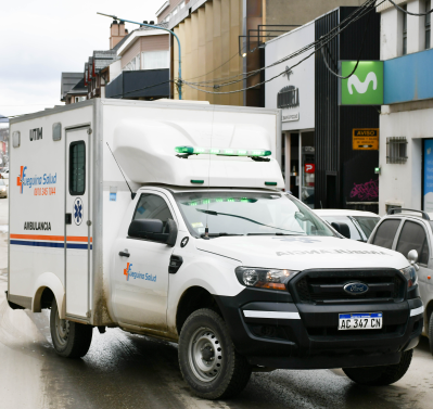 Ambulancia en Centro